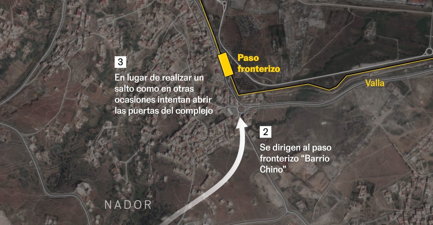 What happened at the Melilla border? The step by step of the tragedy