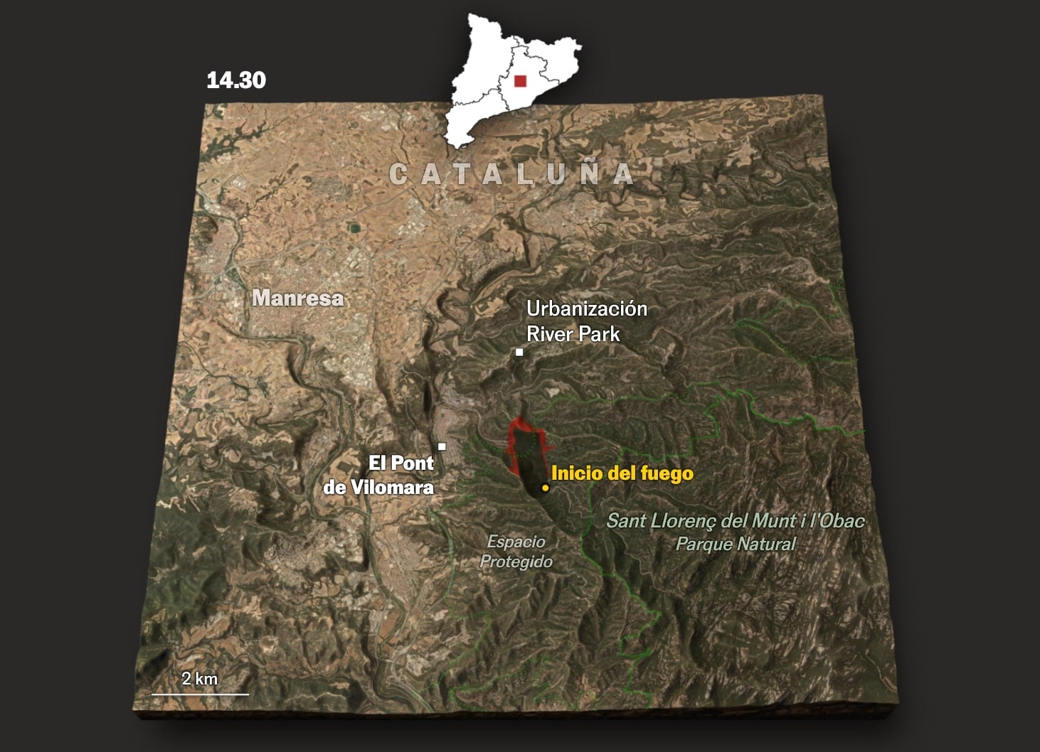 How a Major Wildfire Is Fought: Strategy, Data and Decisions Under Pressure